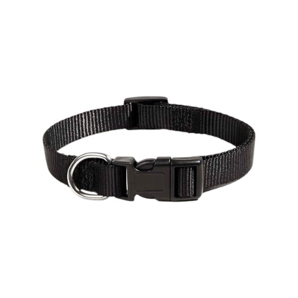 Croci Walking prilagodljiva ogrlica za pse 10mm crna