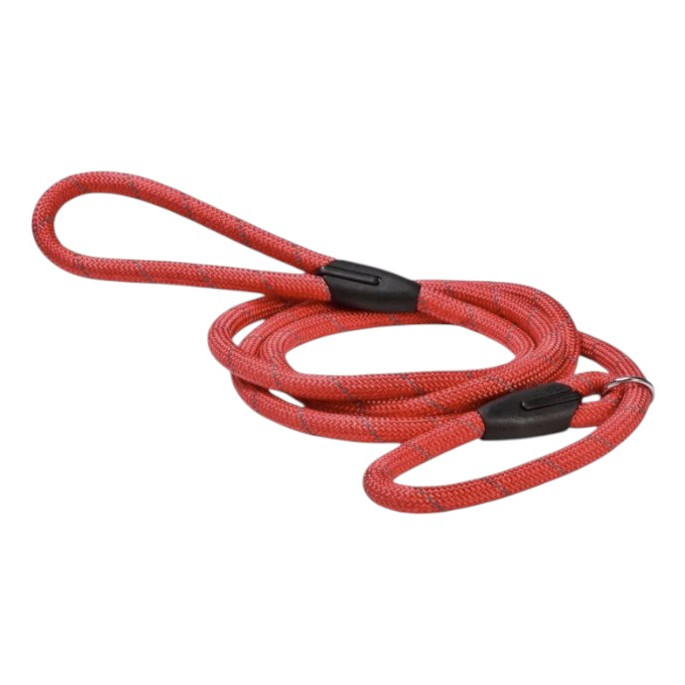 Croci Bobby 2 u 1 povodac i ogrlica za pse 12mm x 192cm crveni