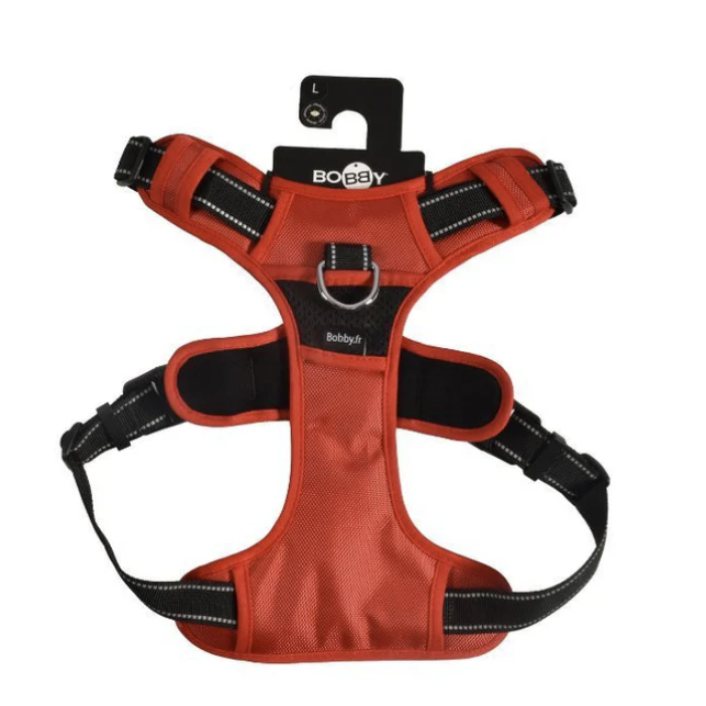 Croci Bobby Rando prsnik 15mm x 20-32cm XS crveni