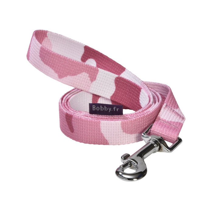 Croci Bobby povodac 20mm x 100cm army pink