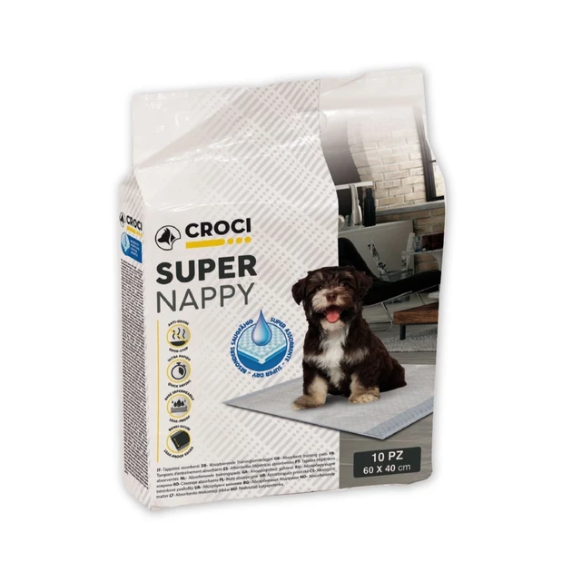 Croci Super Nappy pelene za pse 60x40 10 kom