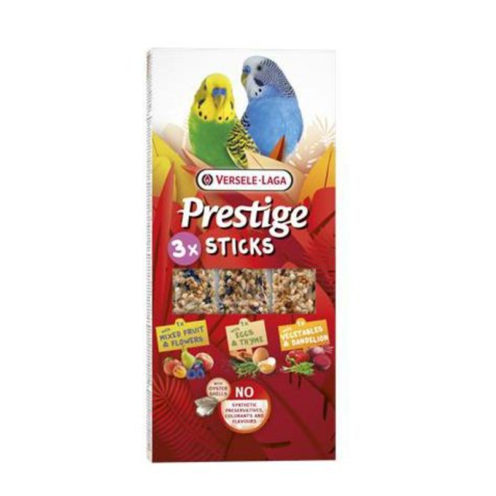 Versele-Laga Prestige Sticks mix poslastica u stiku za male papagaje 3 x 30g