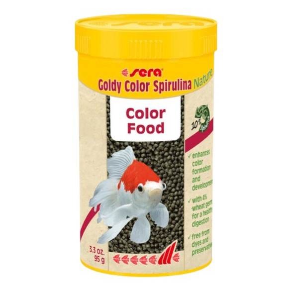 Sera Color Food Goldy hrana za ribe Spirulina Nature 95g