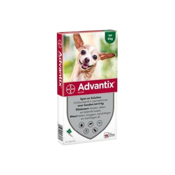 Bayer Advantix XS spot-on zaštita za pse do 4kg - 1 pipeta