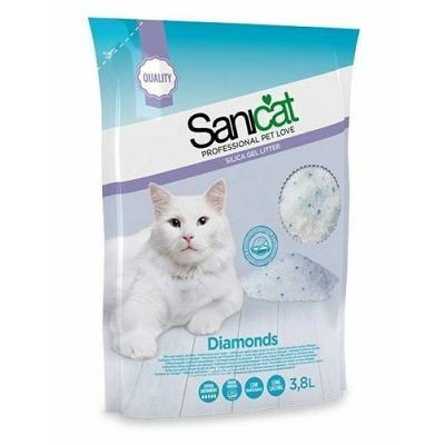 Sanicat Professional Silica Diamonds pijesak za mačke 7.5 lit