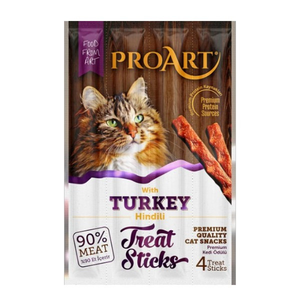 Pro Art Treat Sticks puretina poslastica štapići za mačke 4x85g