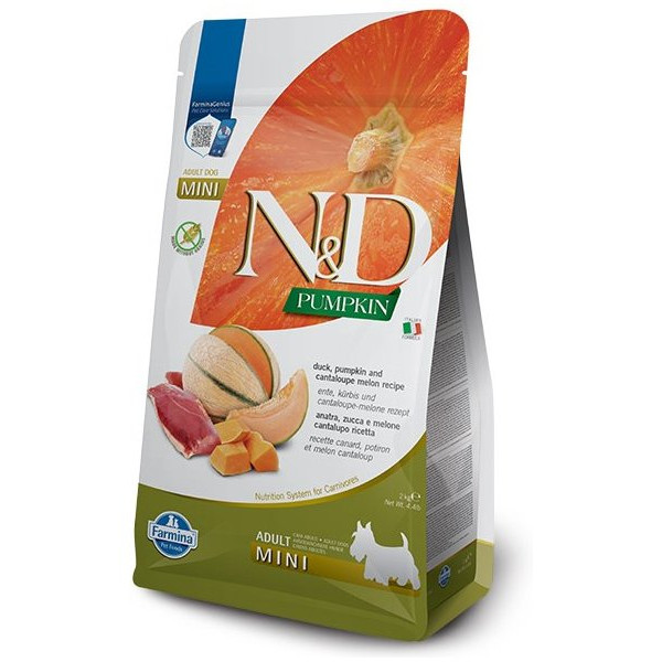 N&D Adult Mini Pumpkin / patka i bundeva suha hrana za pse 2kg
