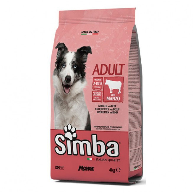 Simba Adult kroketi govedina suha hrana za pse 4kg