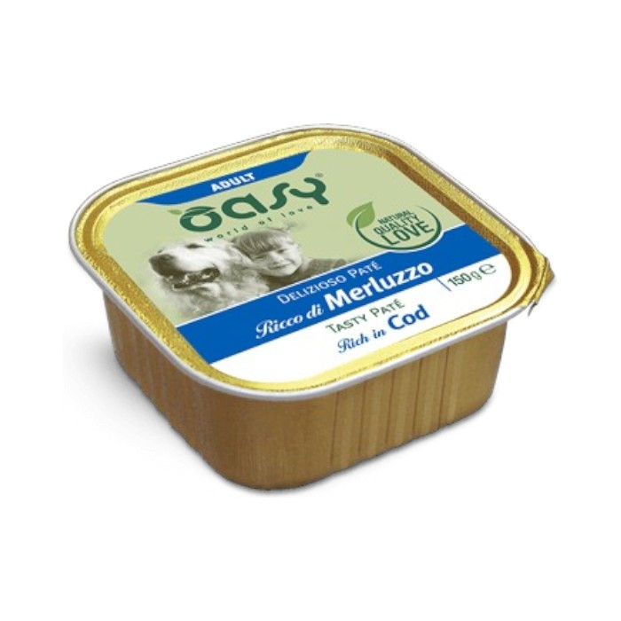 OASY Adult Cod Paté - bakalar hrana za pse 150g