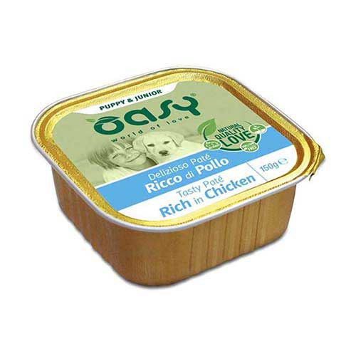 OASY Puppy & Junior Chicken Paté - piletina hrana za štenad 150g