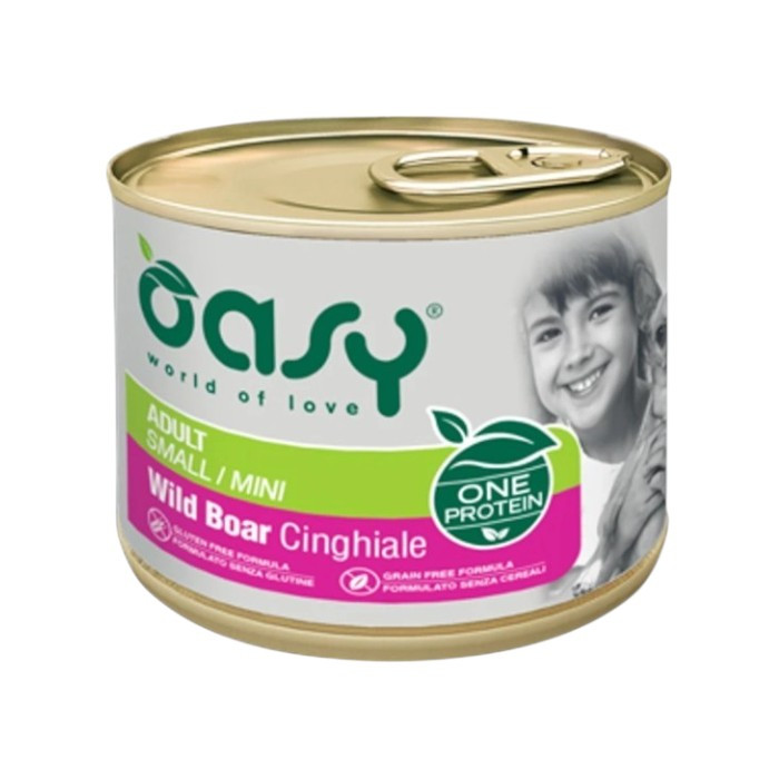 OASY Adult Small-Mini One Protein Wild boar - divlja svinja monoproteinska hrana za pse 200g