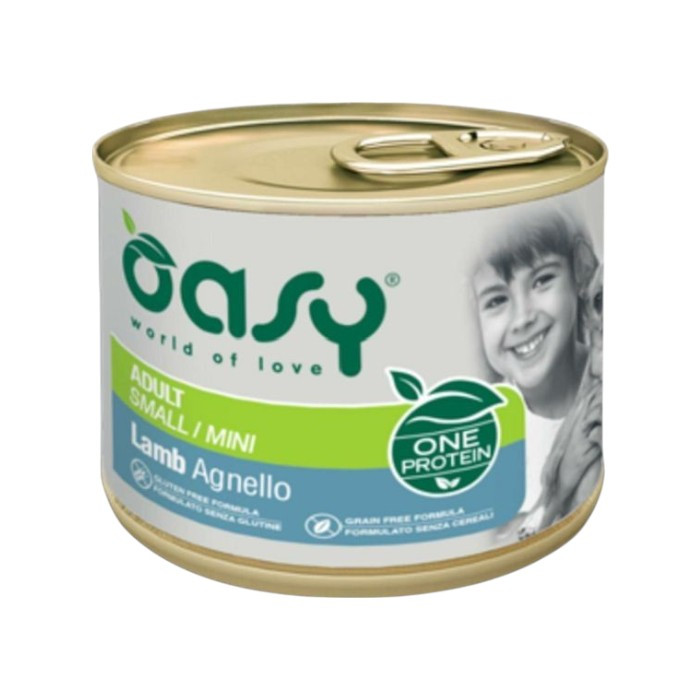 OASY Adult Small-Mini One Protein Lamb - janjetina monoproteinska hrana za pse 200g