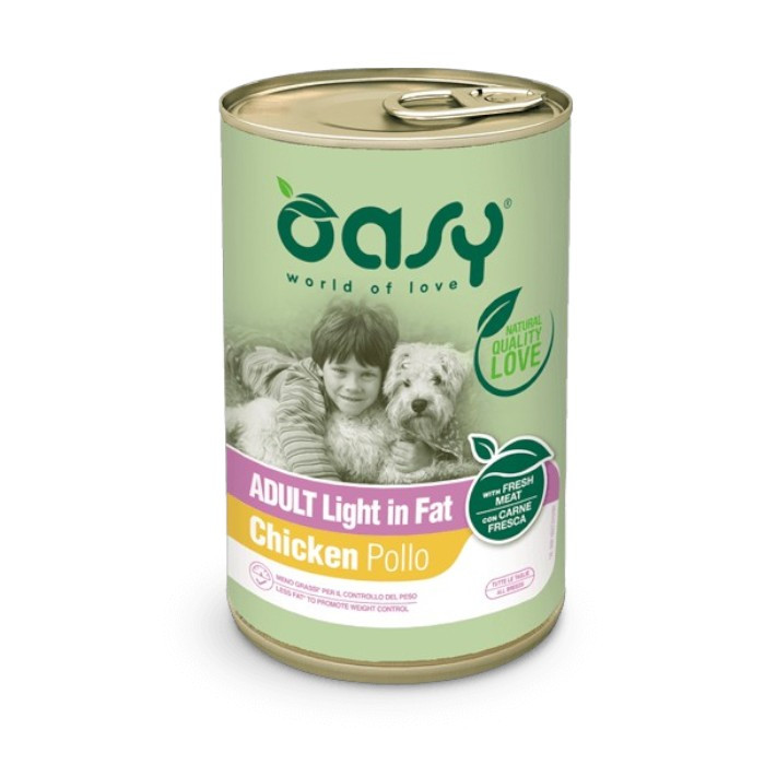 OASY Adult Light Chicken - piletina dijetalna hrana za pse 400g