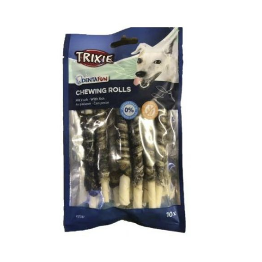 Trixie Denta Fun Chewing Rolls riba 12cm 10kom 75g