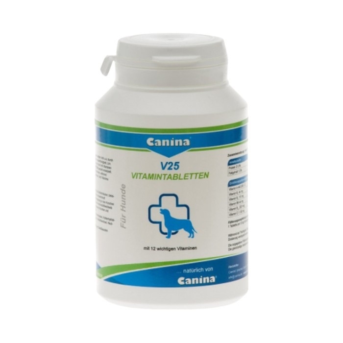 CANINA V25 vitaminske tablete za pse 100 g