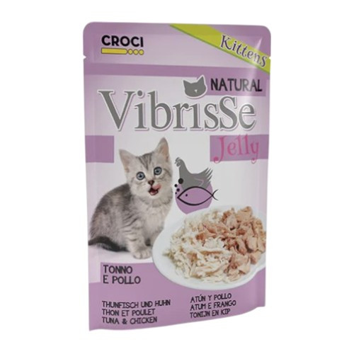 Croci Vibrisse Busta Jelly Kitten - tuna i piletina hrana za mačiće 70g