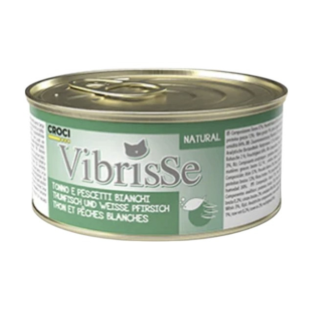 Croci Vibrisse Natural - tuna i bijela riba hrana za mačke 70g