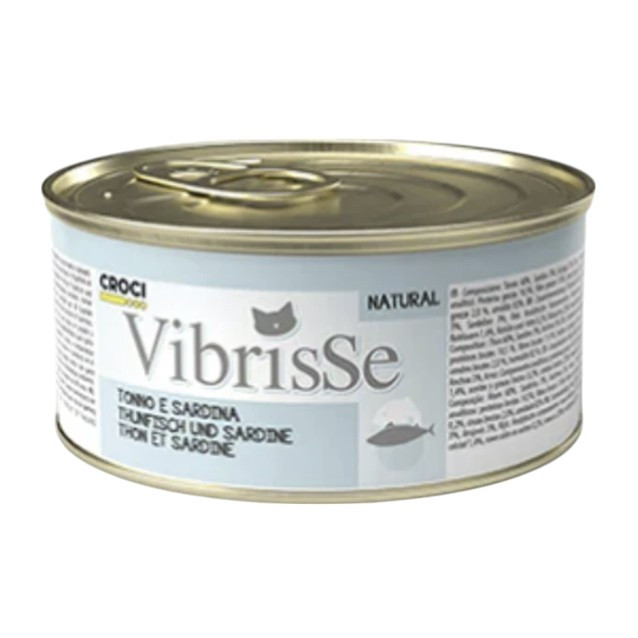 Croci Vibrisse Natural - tuna i sardina hrana za mačke 70g