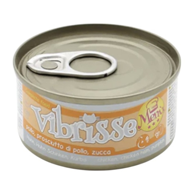 Croci Vibrisse Menu - piletina, šunka i bundeva hrana za mačke 70g