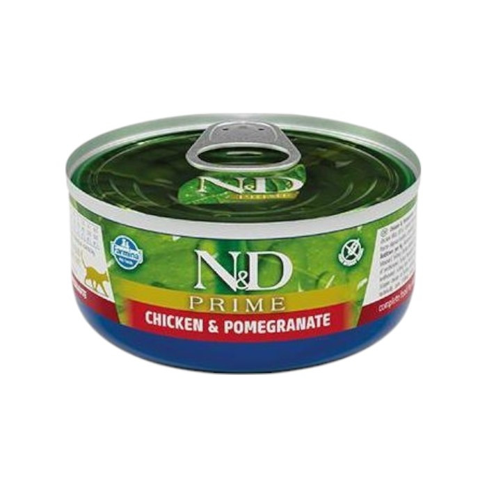 N&D Prime Chicken & Pomegranate - piletina i nar hrana za mačke 70g