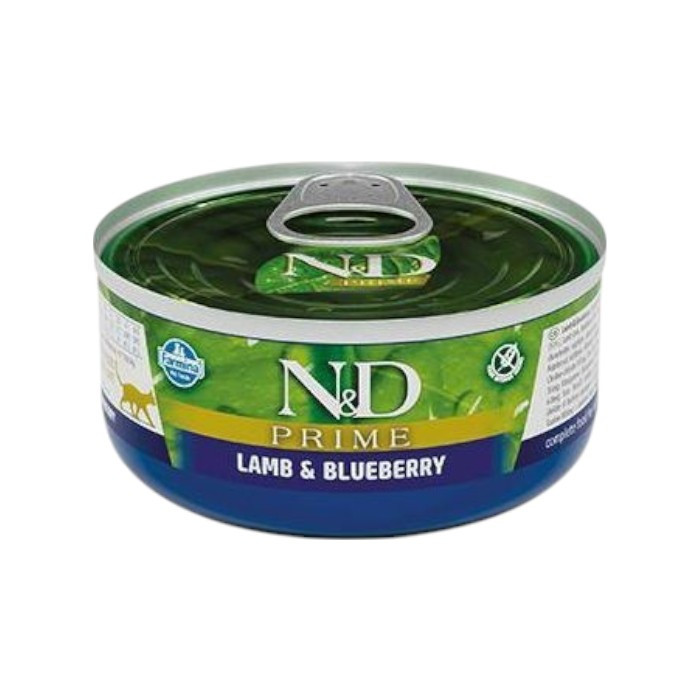 N&D Prime Lamb & Blueberry - janjetina i borovnice hrana za mačke 70g