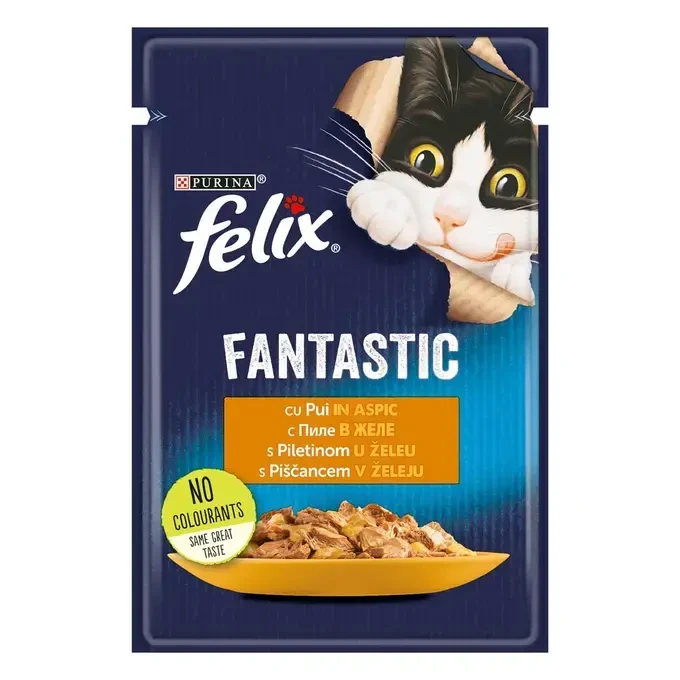 FELIX® FANTASTIC sa piletinom u želeu hrana za mačke 85g