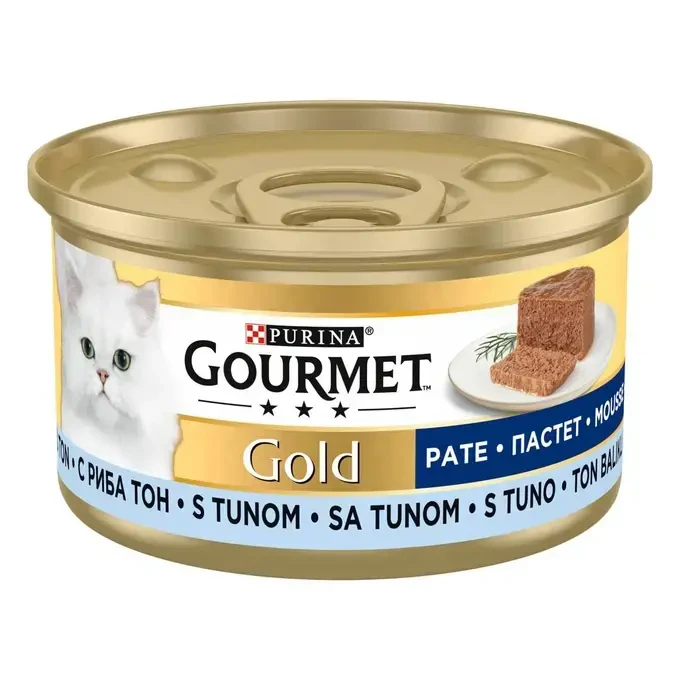 GOURMET® GOLD Pate sa tunjevinom pašteta za mačke 85g