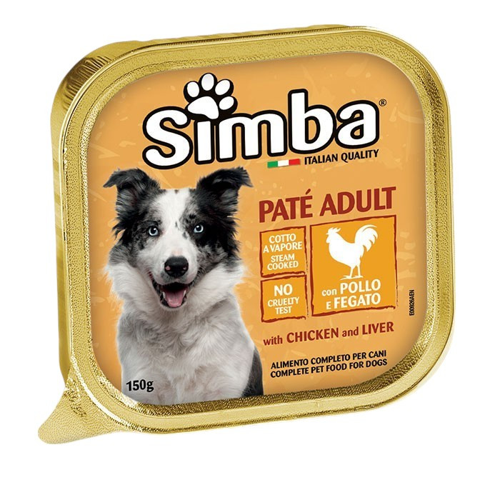 Simba Adult Pate Chicken & LIver - piletina i jetra pašteta za pse 150g