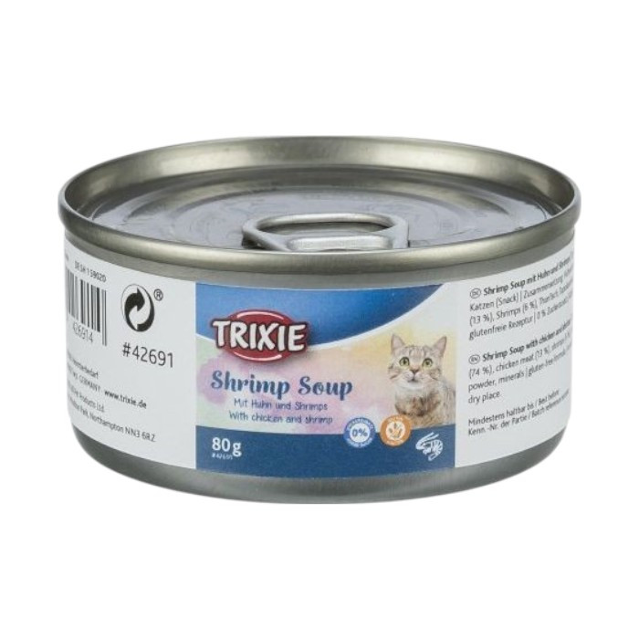 Trixie Shrimp Soup - supa piletina i škampi hrana za mačke 80g