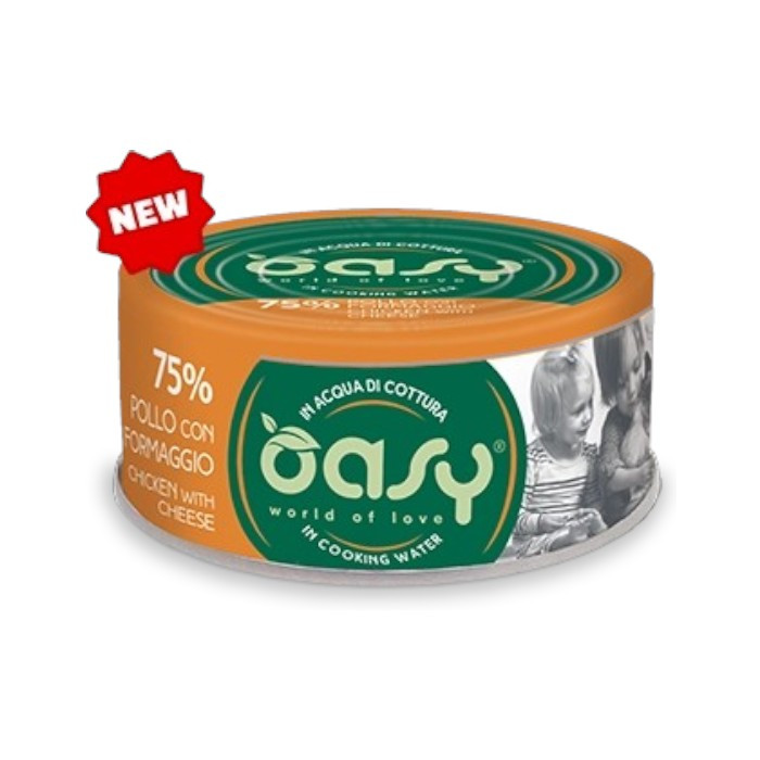 OASY More Love Adult Chicken & Cheese - piletina i sir hrana za mačke 70g
