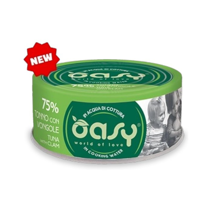 OASY Adult More Love Tuna & Clam - tuna i školjke hrana za mačke 70g