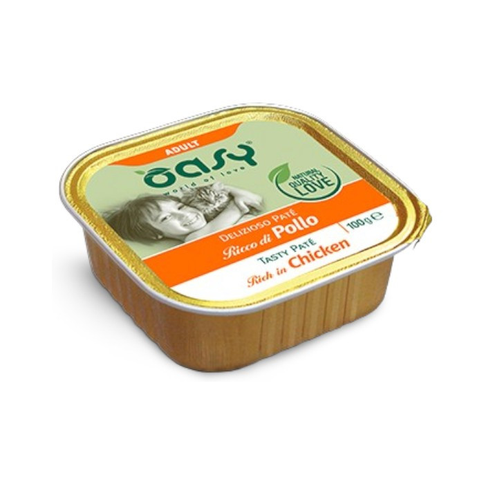 OASY Adult Paté Chicken - piletina pašteta za mačke 100g