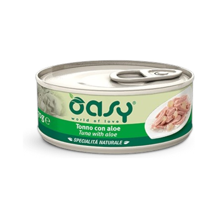 OASY Adult Natural Tuna & Aloe - tuna sa alojom hrana za mačke 150g