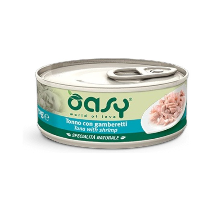 OASY Natural Adult Tuna & Shrimp - tuna i škampi hrana za mačke 70g