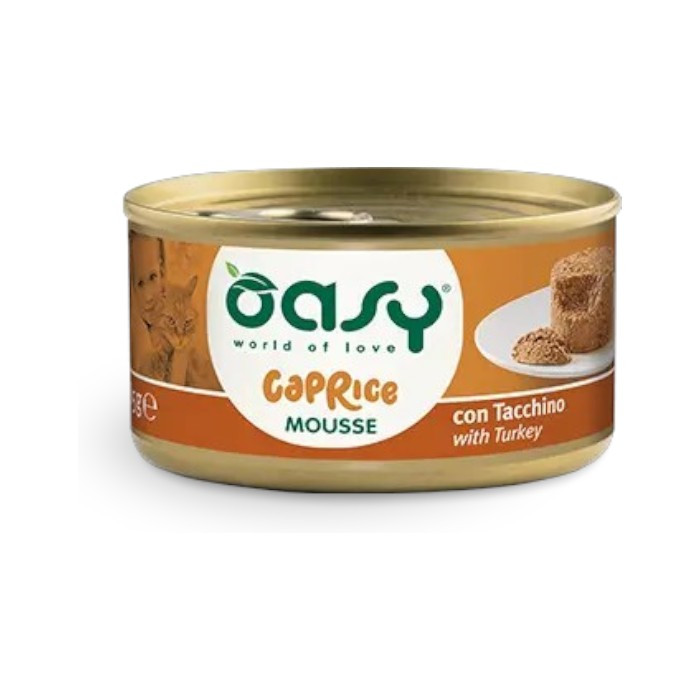 OASY Caprice Mousse Adult Turkey - puretina hrana za mačke 85g