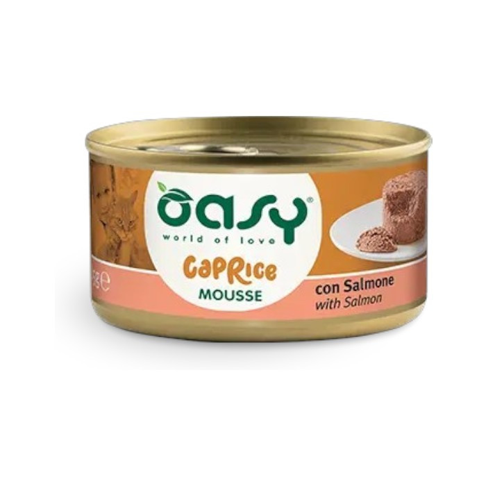 OASY Caprice Mousse Adult Salmon - losos hrana za mačke 85g