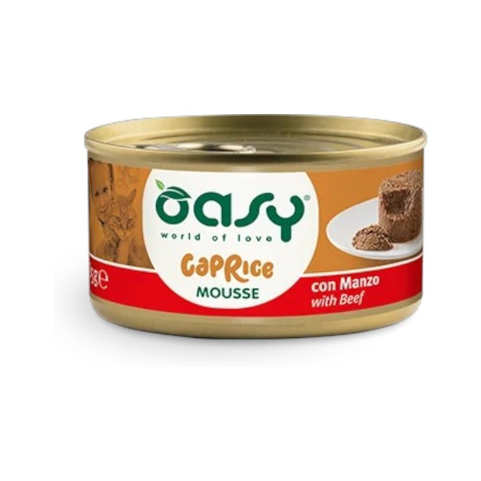 OASY Caprice Mousse Adult Beef - govedina hrana za mačke 85g
