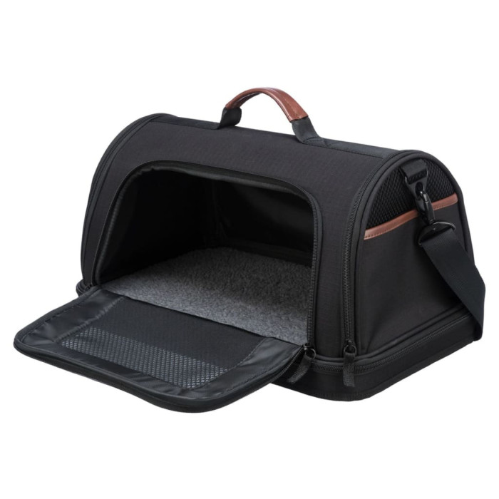 Trixie putna torba za avion za male pse i mačke 45x28x25cm crna