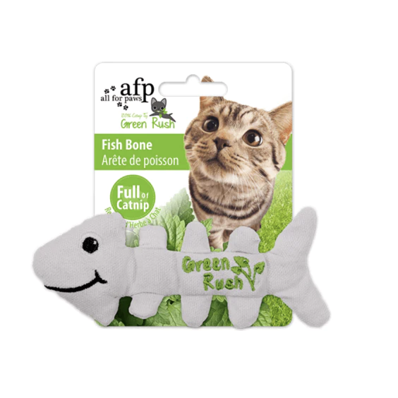 All for Paws Fish Bones riblja kost igračka za mačke