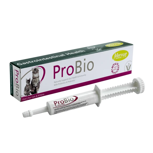 Mervue Pro Bio Plus probiotički gel za mačke 15ml