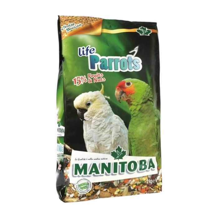 Manitoba Life Parrots - dijetalna hrana za velike papige 2kg