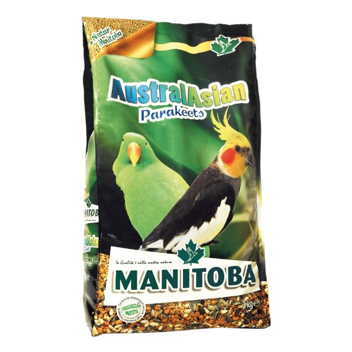 Manitoba AustralAsian Parakeets - hrana za Australazijske papige 1kg