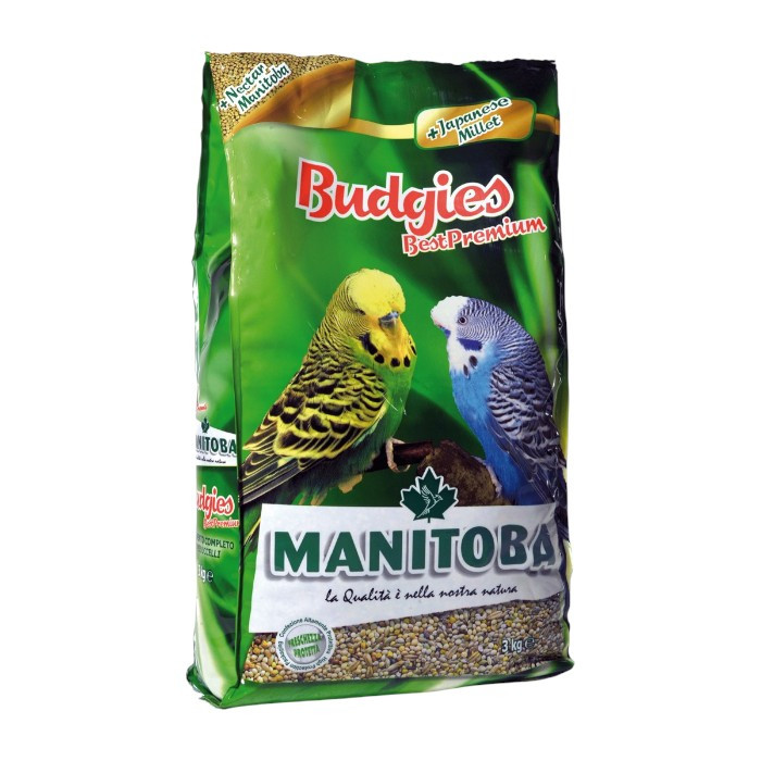 Manitoba Budgies Best Premium - hrana za tigrice papige 1kg