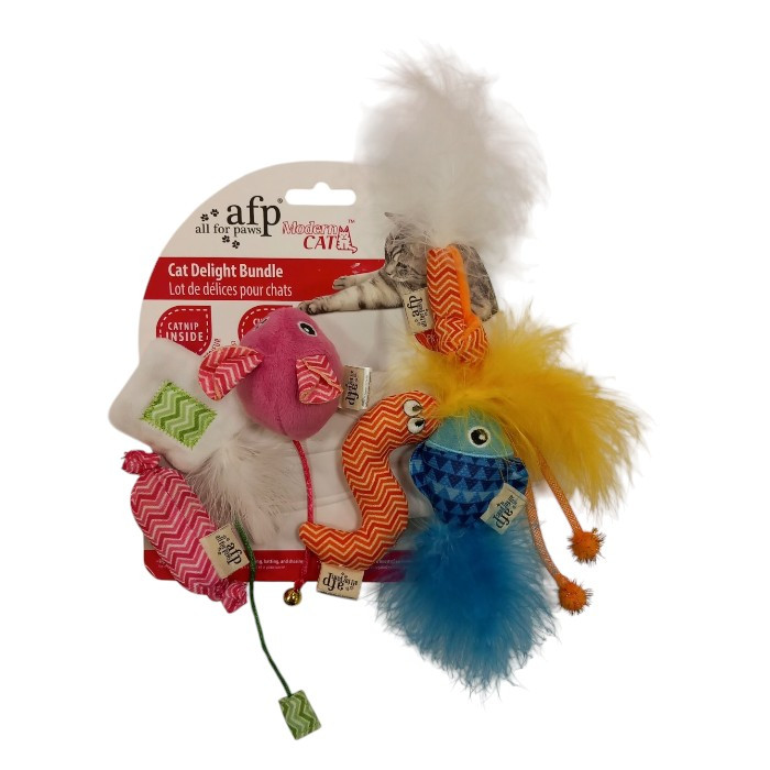All for Paws Cat Delight Bundle - komplet igrački za mačke