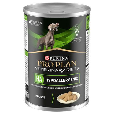 PRO PLAN® VETERINARY DIETS HA Hypoallergenic Mousse - veterinarska dijeta za pse 400g