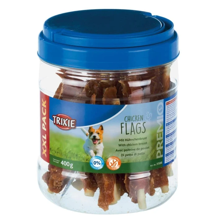 Trixie Premio Chicken Flags - piletina poslastica za pse 400g