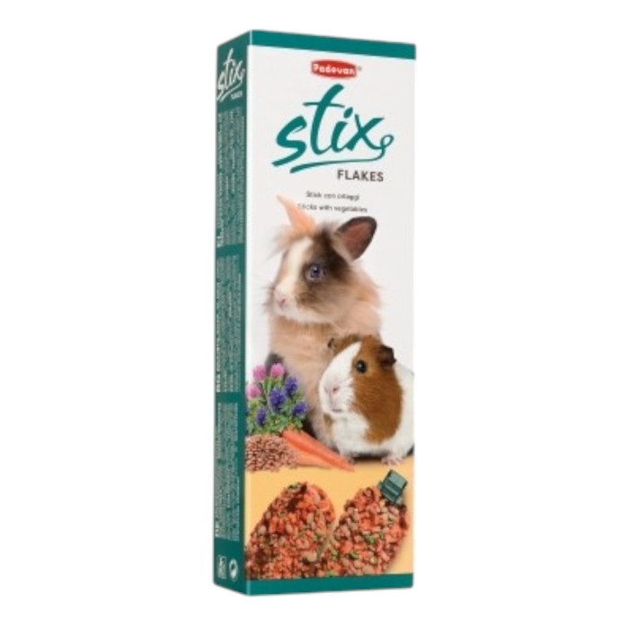 Padovan Stix Flakes poslastica za kuniće, zamorce i činčile 100g