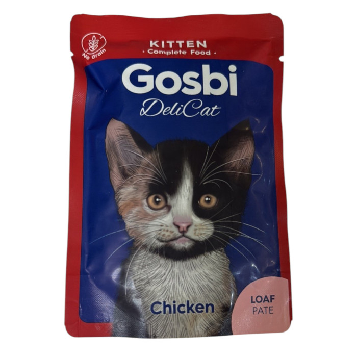 Gosbi Kitten DeliCat Chicken - piletina hrana za mačiće 70g