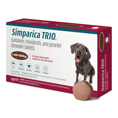 Zoetis Simparica TRIO zaštita za pse težine 40-60kg / 1 tableta