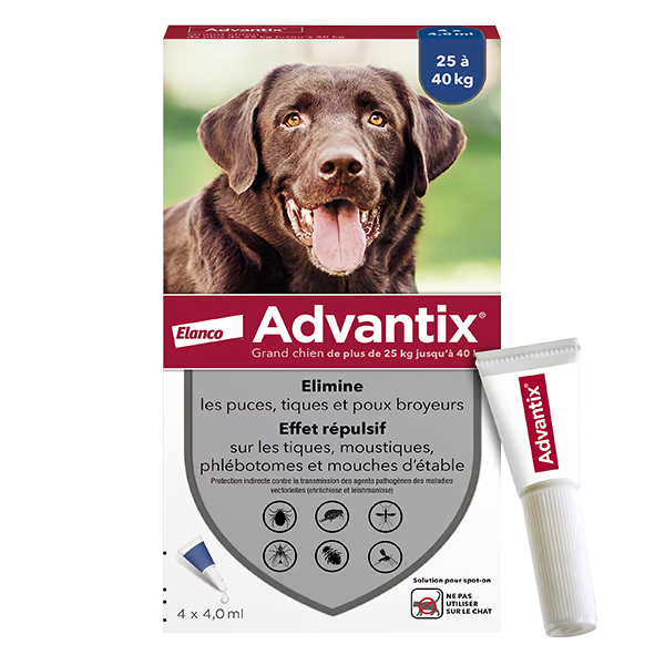 ADVANTIX® L spot-on zaštita za pse 25-40kg / 1 pipeta
